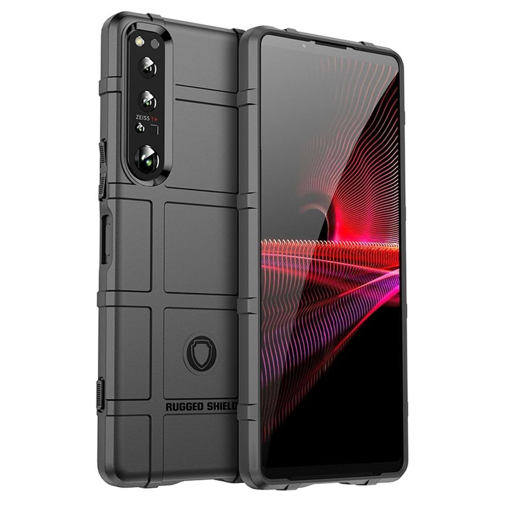König Design Hülle kompatibel mit Kunststoff Soft Handyhülle - Handy Case Schwarz