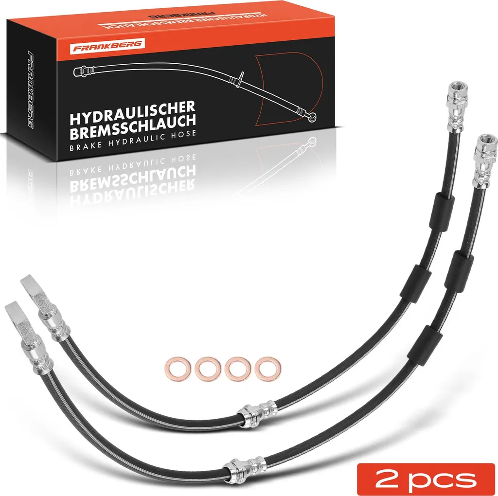 Flexibles de frein avant pour VW Golf VIII et Audi A3 - Lot de 2 Pièces