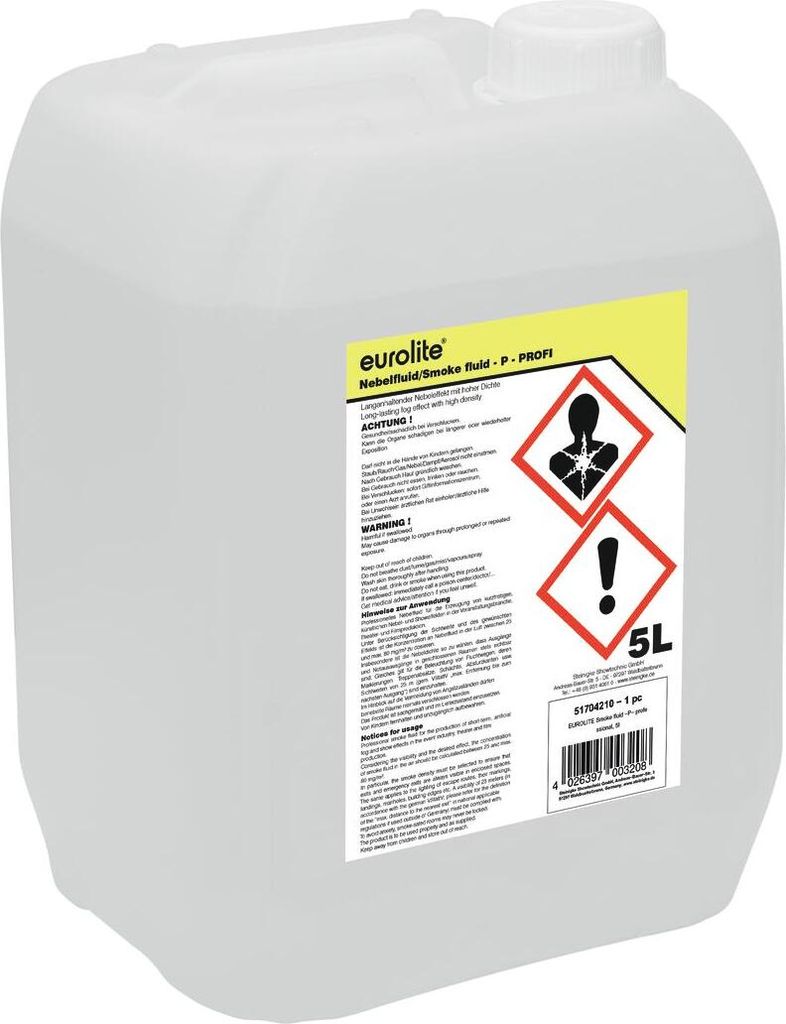 EUROLITE Smoke Fluid -P- Profi, 5l Nebelfluid Produktbild 