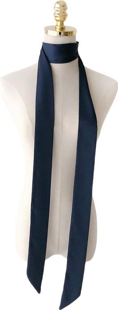 INF Elegante, 100% zijden, skinny sjaal - veelzijdige Productafbeelding 