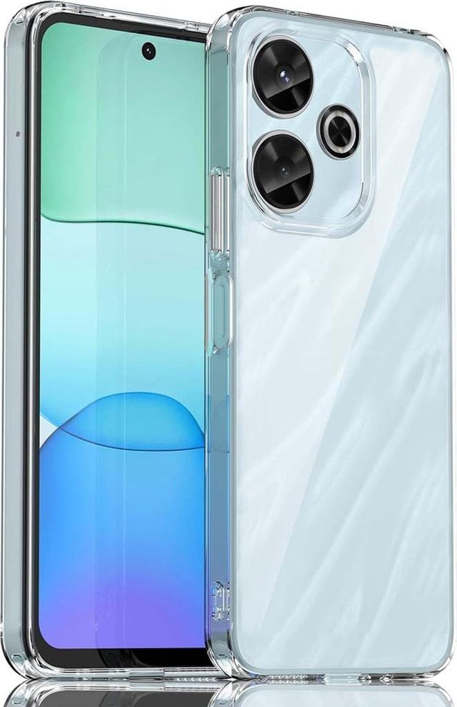 Schutzhülle für Xiaomi Redmi 13 / Poco M6 Hülle Transparent Slim Cover Clear Case