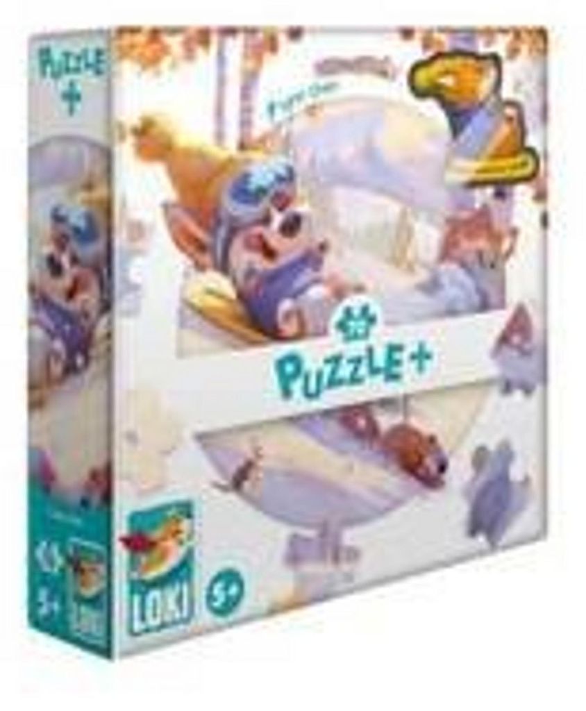 Huch & Friends Puzzle 70-teilig Winter mit 5 cm Loki-Figur Produktbild 