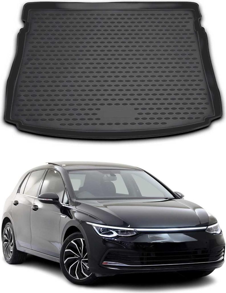 Kofferraummatte Kofferraumwanne für VW Golf 8 2019-2025 Produktbild 