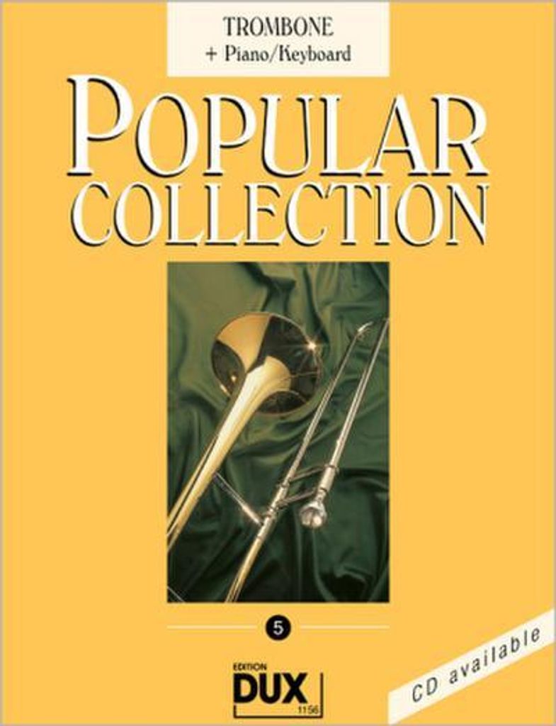 Popular Collection 5. Trombone + Piano / Keyboard