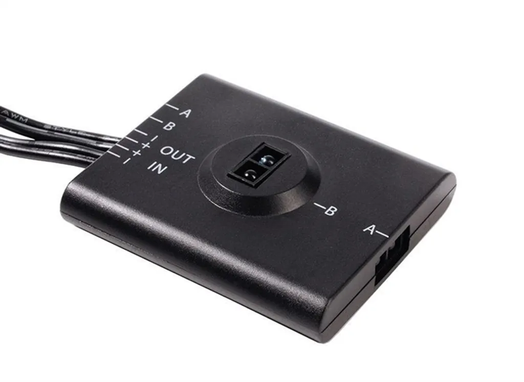 Sensore Infrarossi Mia Nero 45x37,6 mm: Eleganza e Funzione IP20