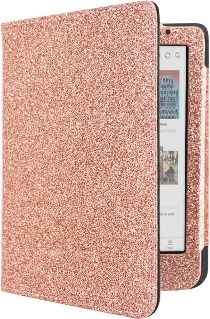 Dutch Shield - Luxe Case Hülle für das Tolino Shine Ebook - Klapphülle Ereader Schutzhülle Cover Rosa