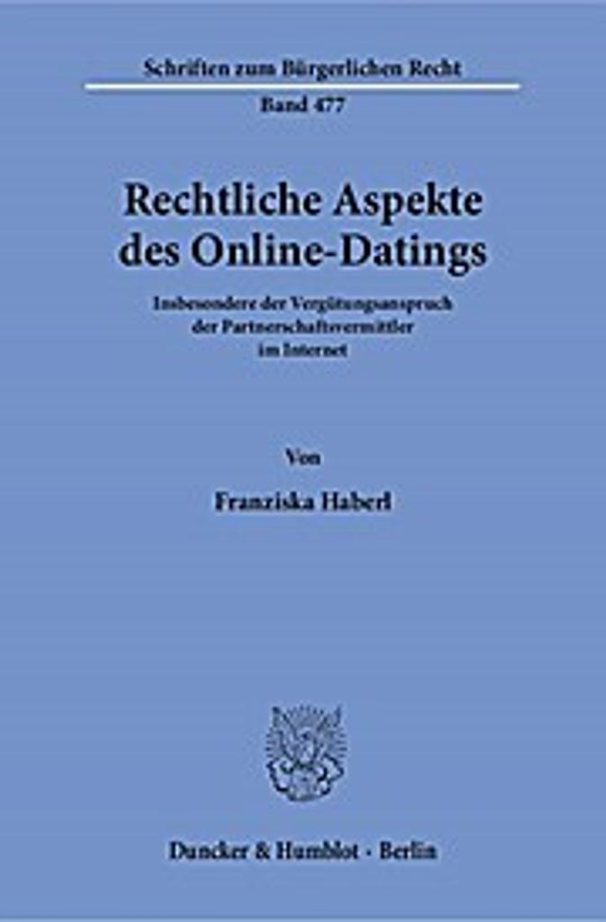 Rechtliche Aspekte des Online-Datings