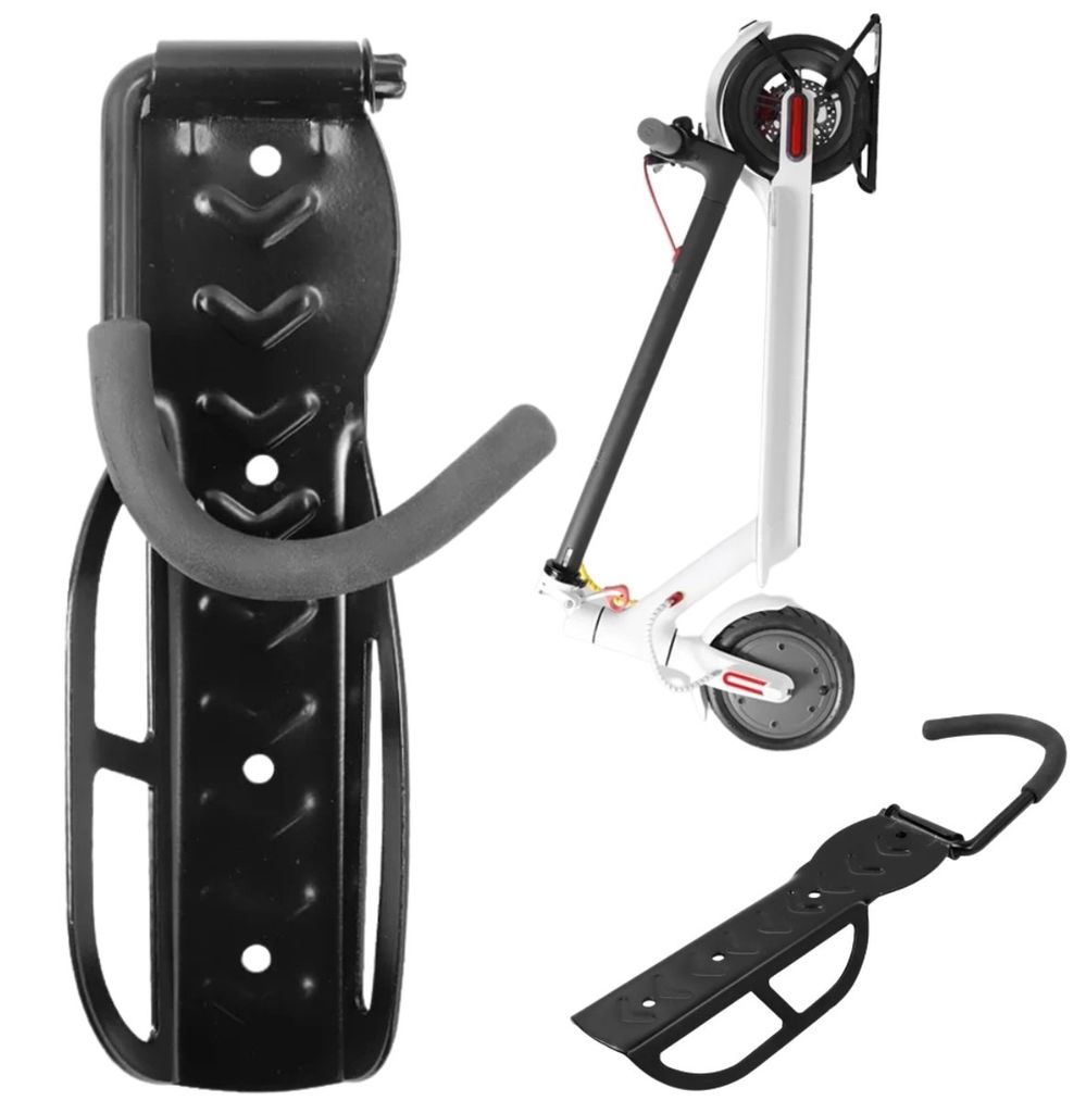 Supporto a parete per scooter, bici, cavalletto, gancio per Immagine del prodotto 