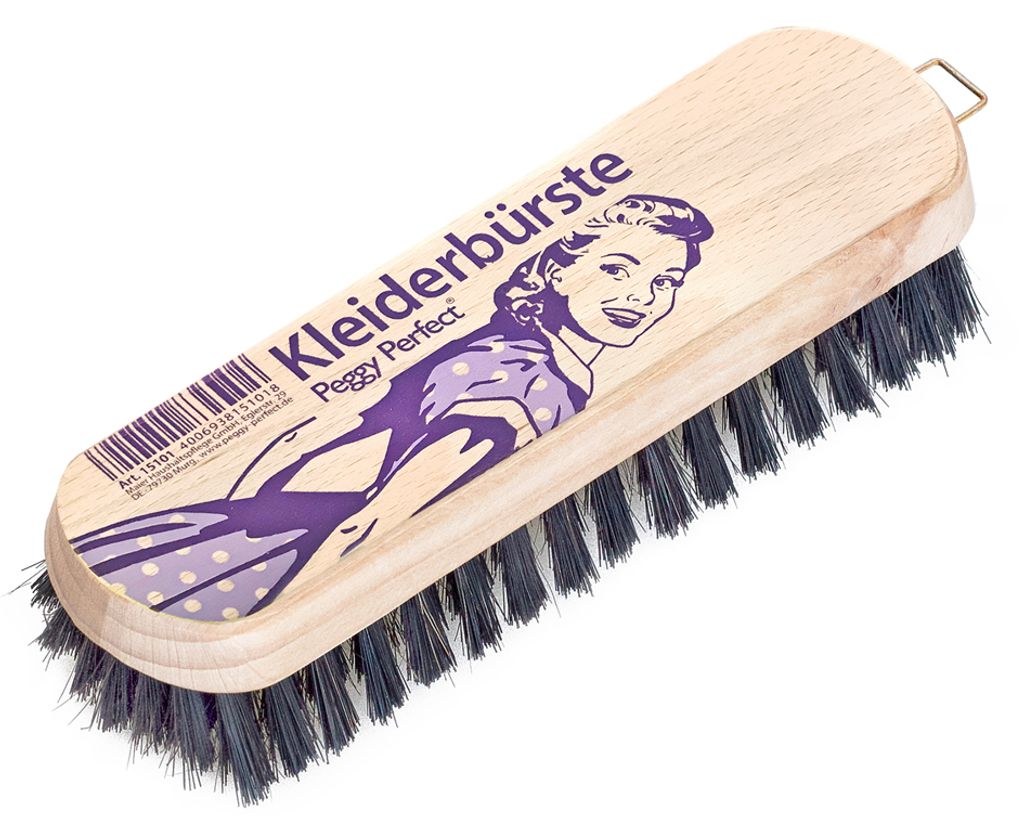 Peggy Perfect Kleiderbürste Ideal Holz lackiert Produktbild 
