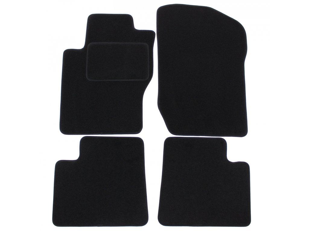 Tapis De Sol Noir Velours Pour Mercedes ML Class W164 Image du produit 