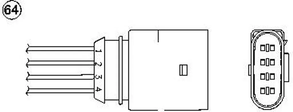 Sonde Lambda NGK 1885 Haute Température - Réduction de Consommation Essence