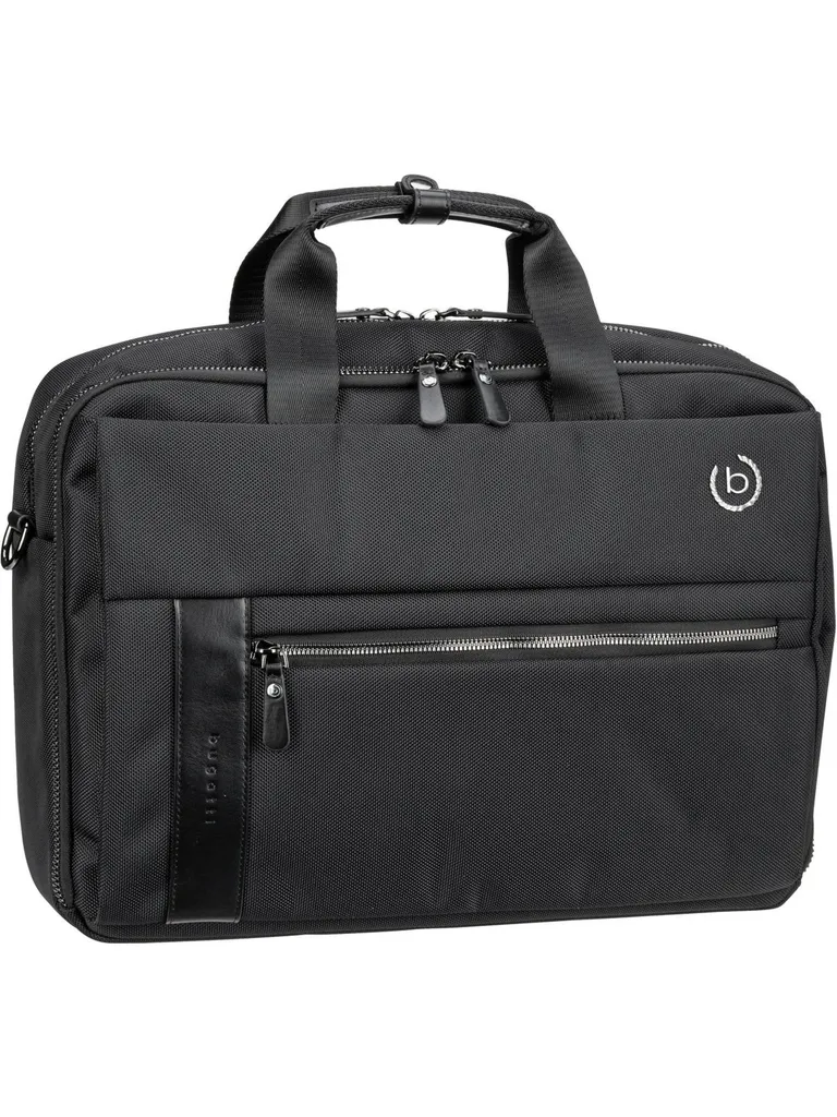bugatti Nero Serviette Sac Ordinateur Portable 15 Pouces Noir Business - 11