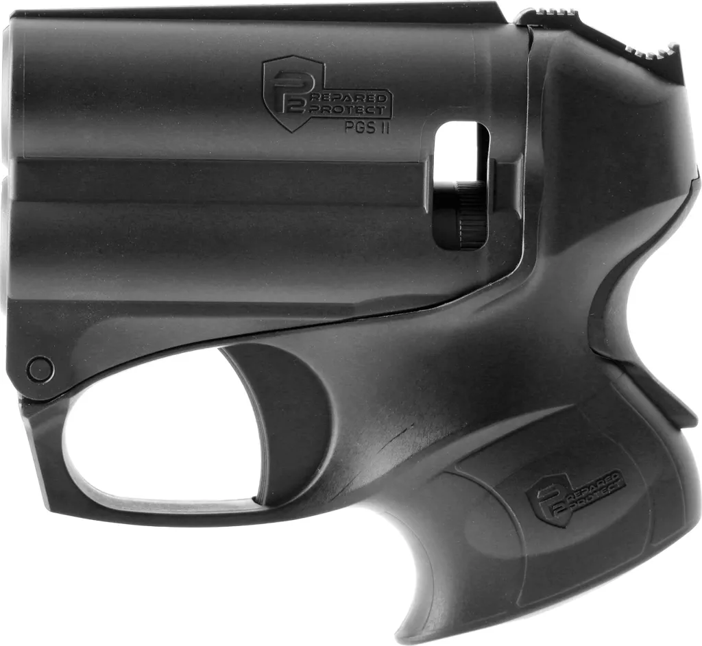 Protection Personnelle : Pistolet à Poivre PGS II KIT avec Lampe Noir
