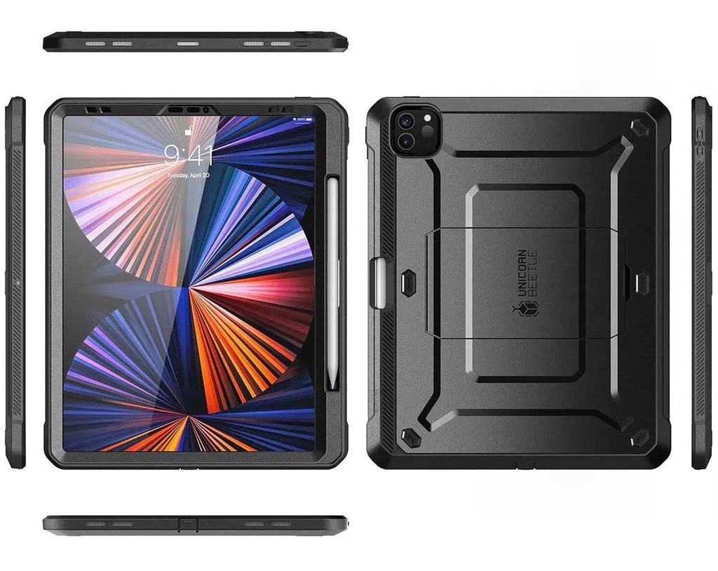 Coque iPad Pro 12.9 Antichoc Circulaire Supcase - Support Intégré - 9