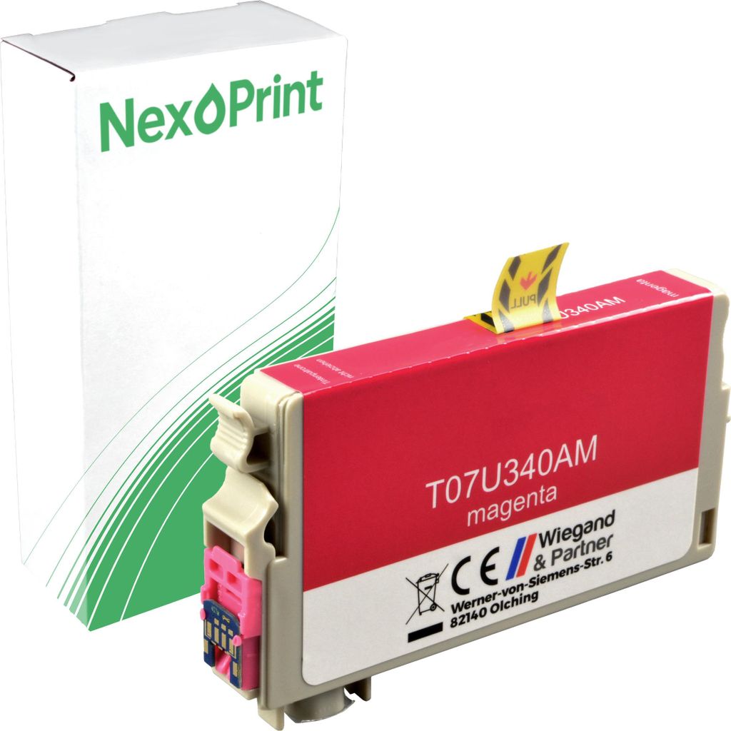 Druckerpatrone kompatibel zu Epson C13T07U340 407 magenta WorkForce Pro WF-4745 DTWF