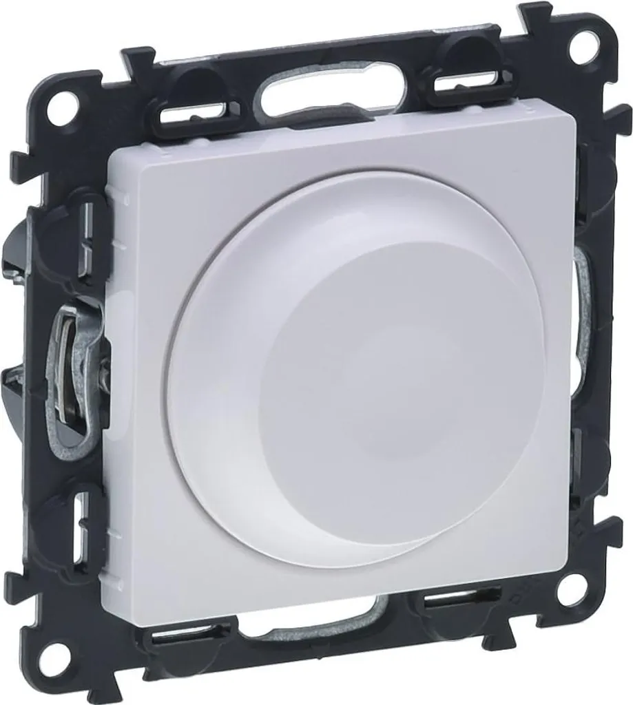 Legrand Valena Life 752160 variateur rotatif 400W blanc orientable