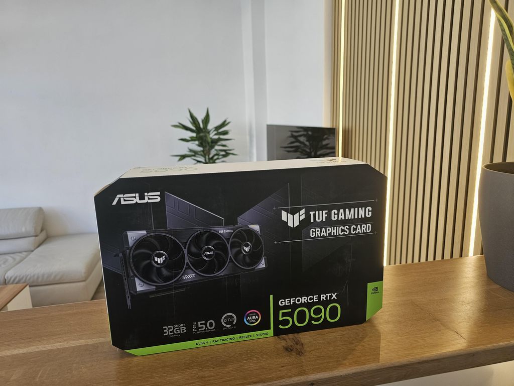 ASUS TUF Gaming GeForce RTX 5090 32GB GDDR7 Gaming Produktbild 