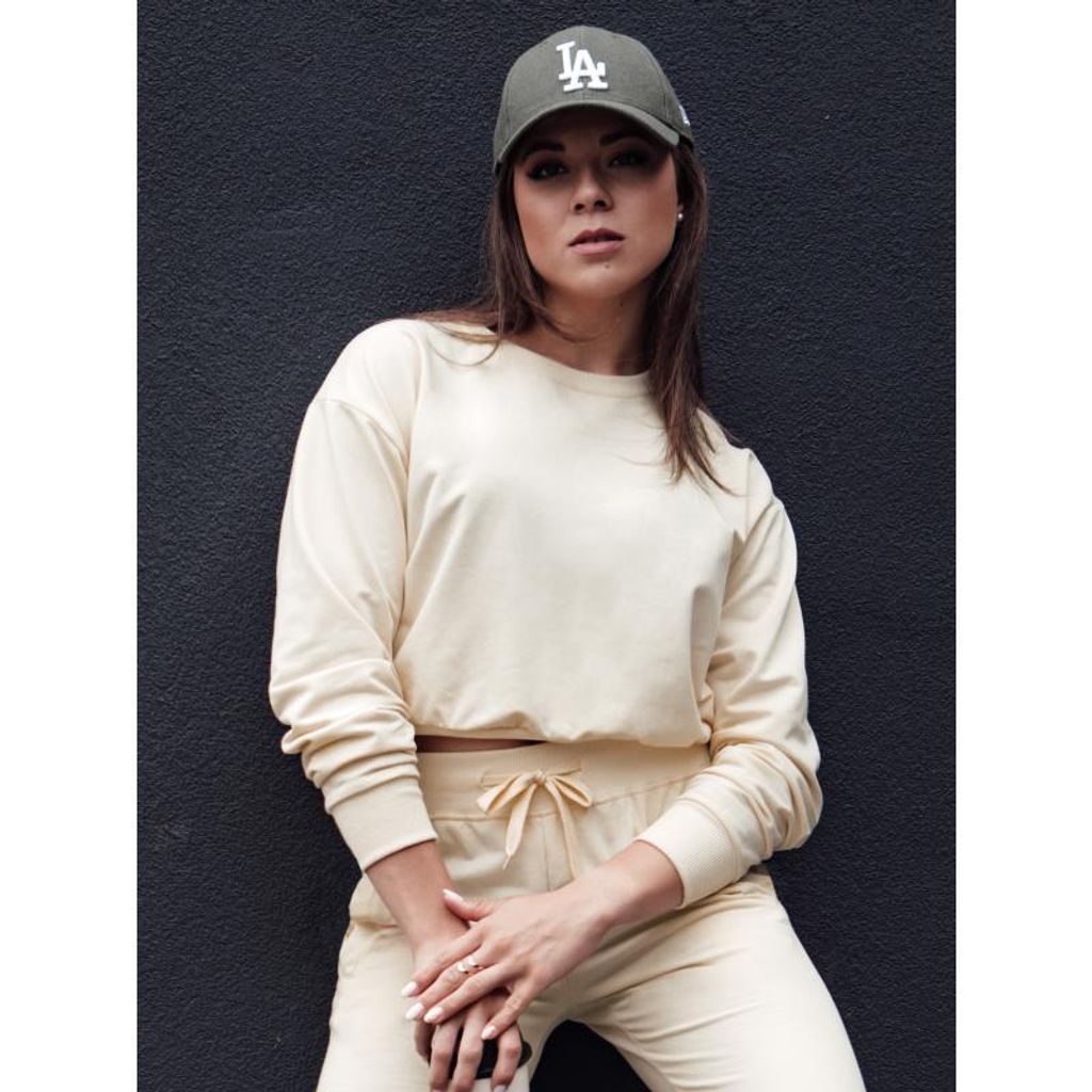 Damen-Sweatshirt CASUALVIBE creme XL