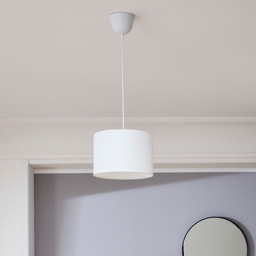 INSPIRE Tischlampe KANEL – Nachttischleuchte Aus Metall & Holz, E27 Fassung, Schwarz Matt – Ø22 Cm