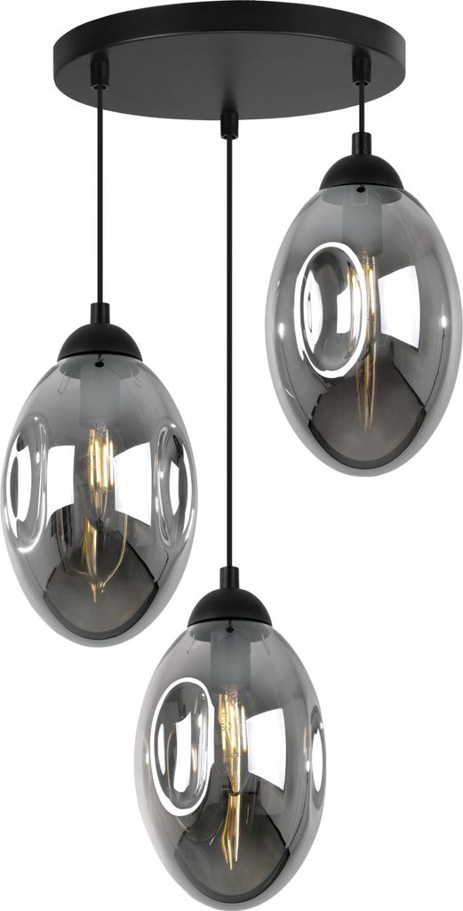 Loft Deckenlampe – Elegante Hängelampe Kronleuchter Plafon für Küche, Wohnzimmer und Schlafzimmer