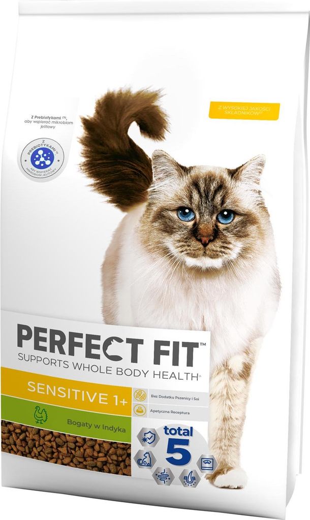 Perfect Fit Sensitive 1+ z Indykiem 7kg Sucha Karma Dla Zdjęcie produktu 