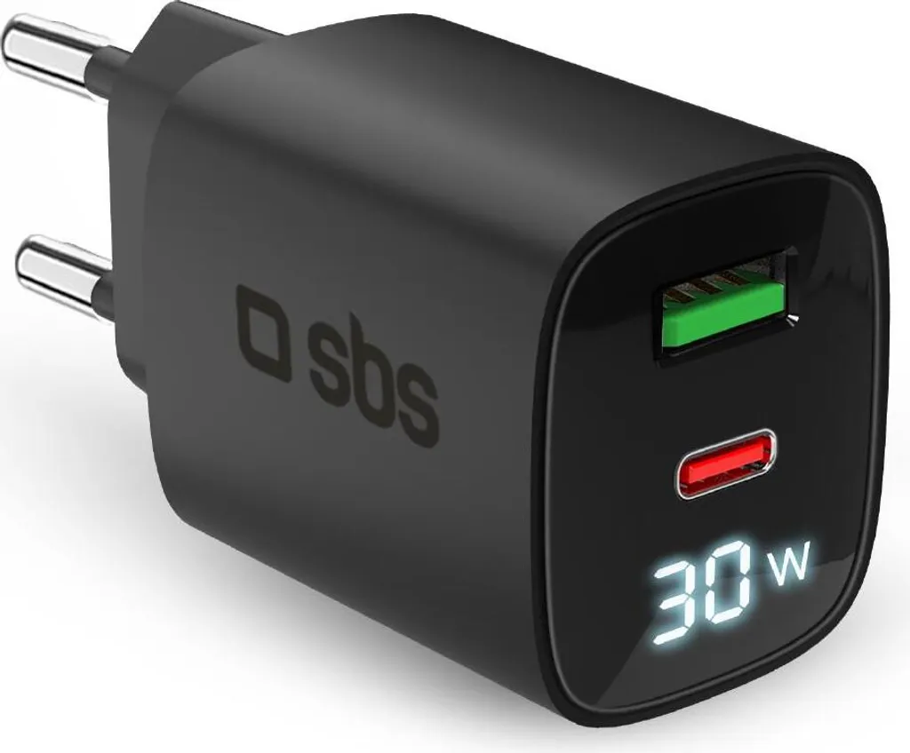 Chargeur de Voyage Universel pour Smartphone avec Lampe et Écran LCD