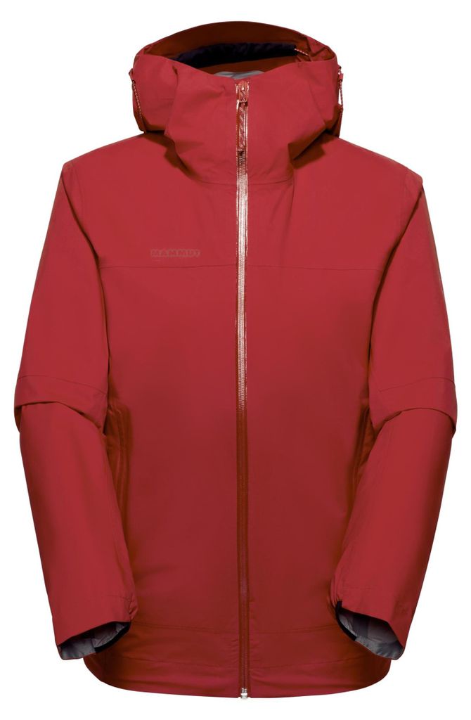 Ducan HS Hooded Jacket Women DARK MAMMUT RED DARK MAMMUT Produktbild 
