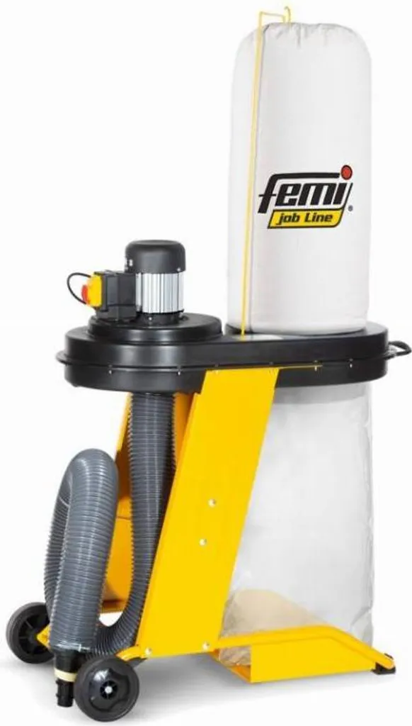 Aspirateur d'atelier FEMI 345 Plus 1 sac 71L moteur 550W 1CV Mono
