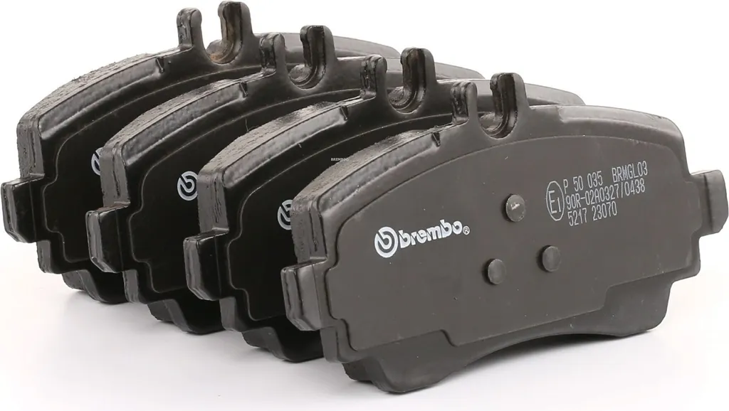 Plaquettes Brembo P 50 035 haute endurance pour Classe A OE 1684200120