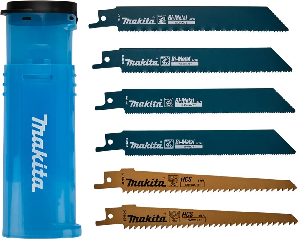 Kit de scies sabres Makita D-53051 contre l'usure prématurée