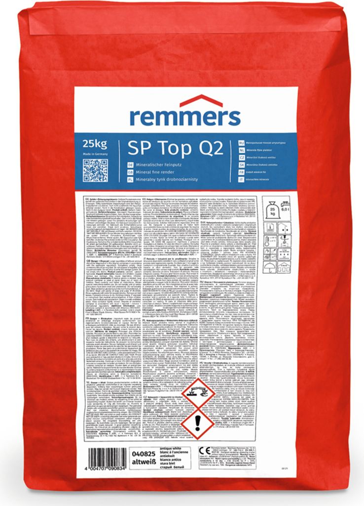 Remmers SP Top Q2 Mineralischer Feinputz 25 kg altweiß Produktbild 