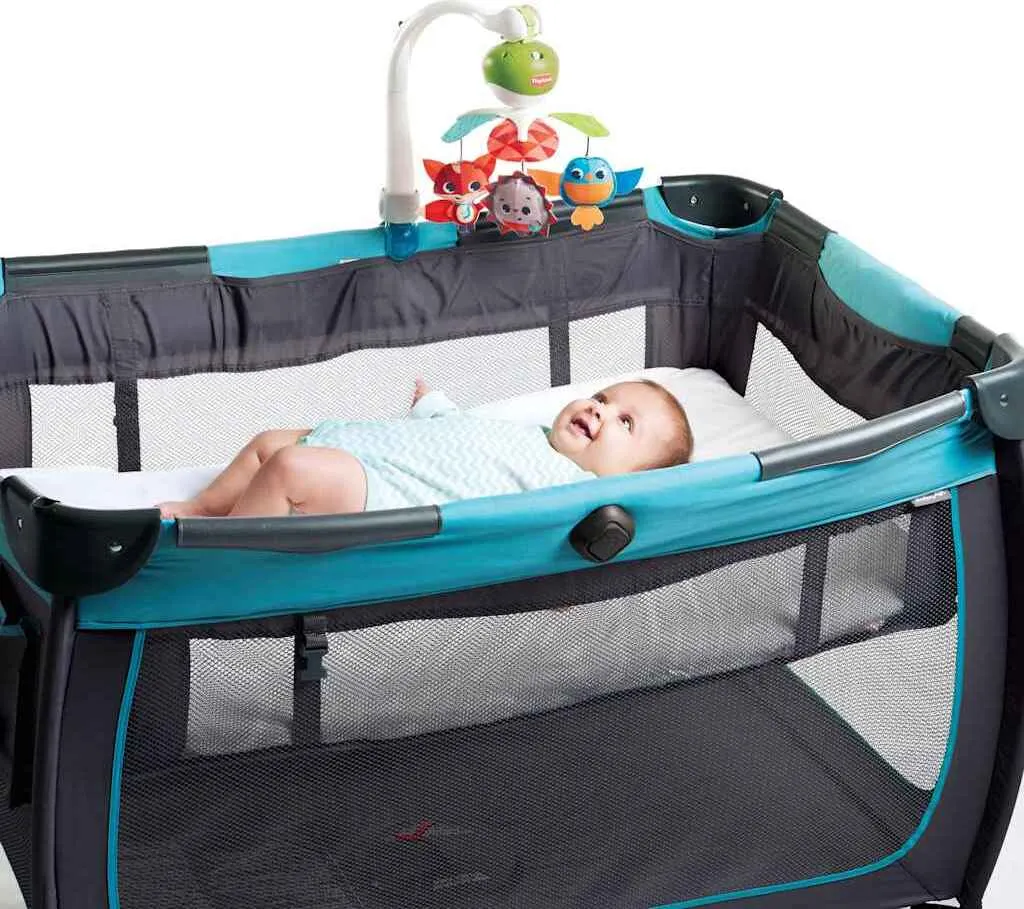 Comment apaiser bébé partout ? Mobile Tiny Love 3-en-1 musical nomade