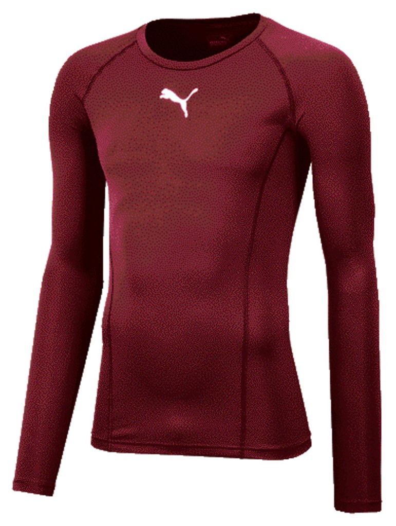 Puma Liga Baselayer Trikot Langarm Herren - Bordeaux Produktbild 