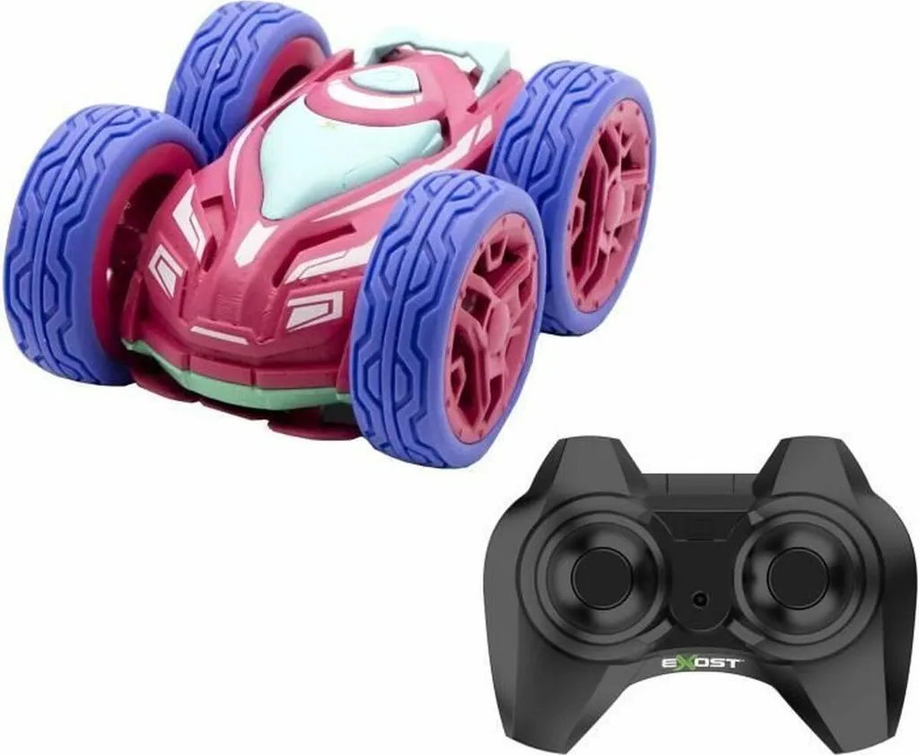 Voiture Télécommandée 360 Mini Flip avec Rotation à 360 Degrés Rose