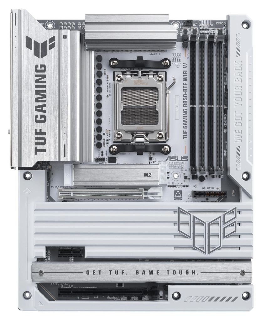 ASUS TUF GAMING B850-BTF WIFI W, AMD, Sockel AM5, AMD Ryzen Produktbild 