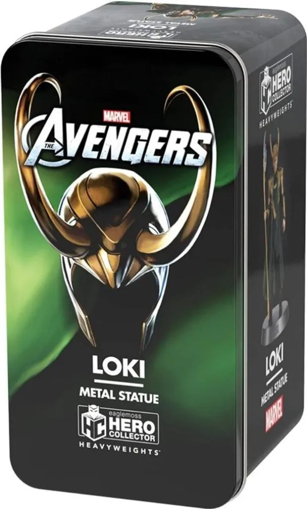 Loki Heavyweights : Figurine Marvel Durable en Métal Anti-Casse Eaglemoss - 3