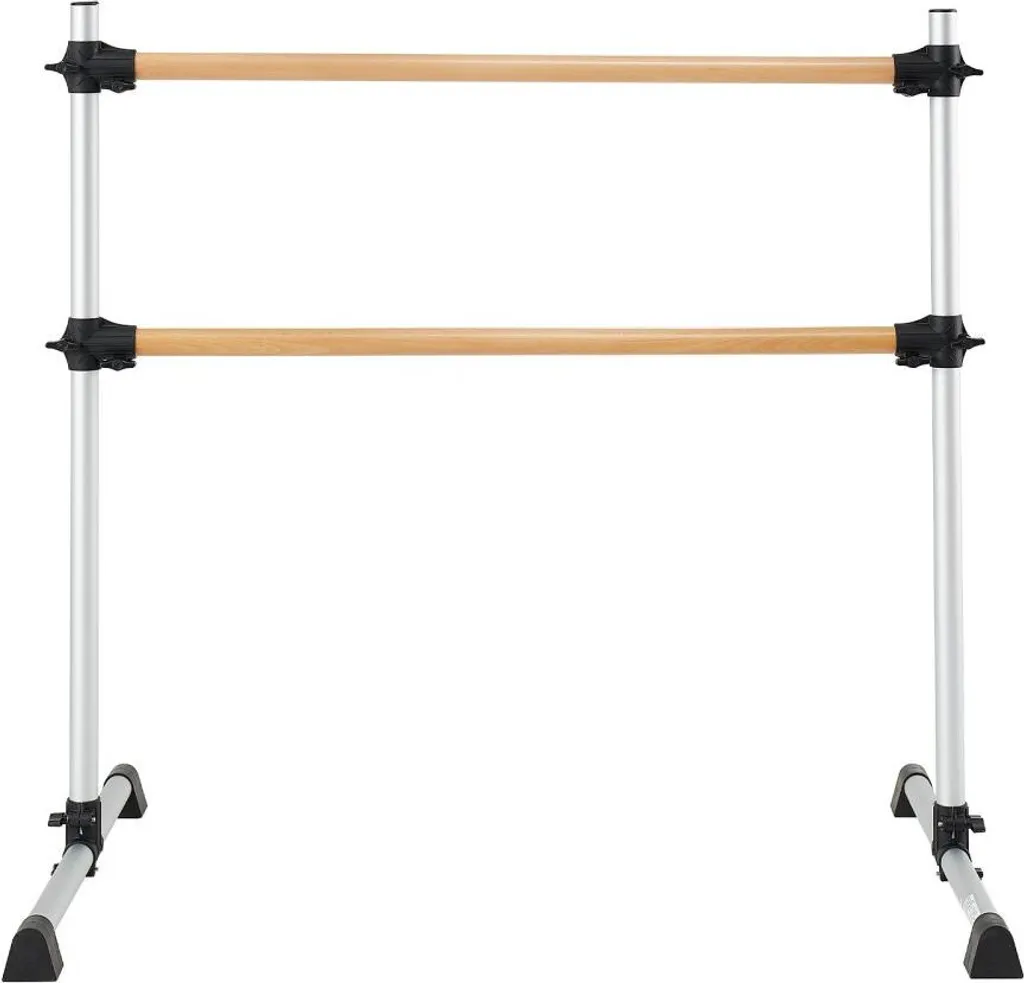 Barre de danse classique indépendante double barre mobile pour exercices - 9