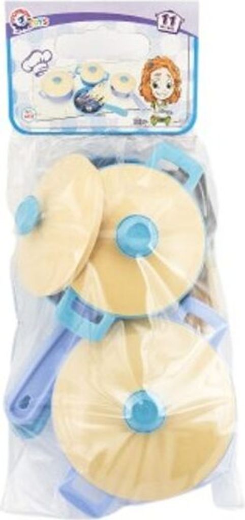 Pfannenset mit Zubehör 11 Stück im Beutel Produktbild 2