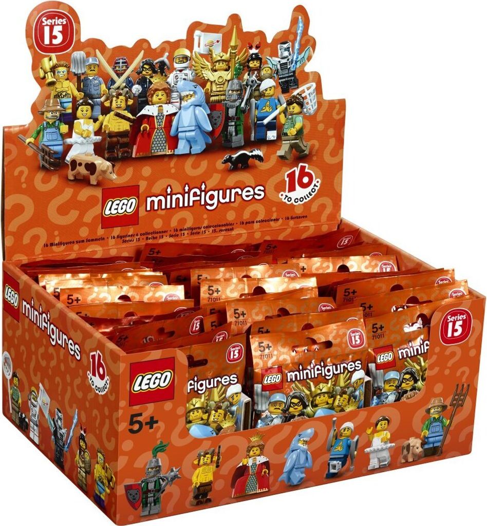 LEGO Minifigures 71011 - Serie 15 (2016) - Display - / - Produktbild 