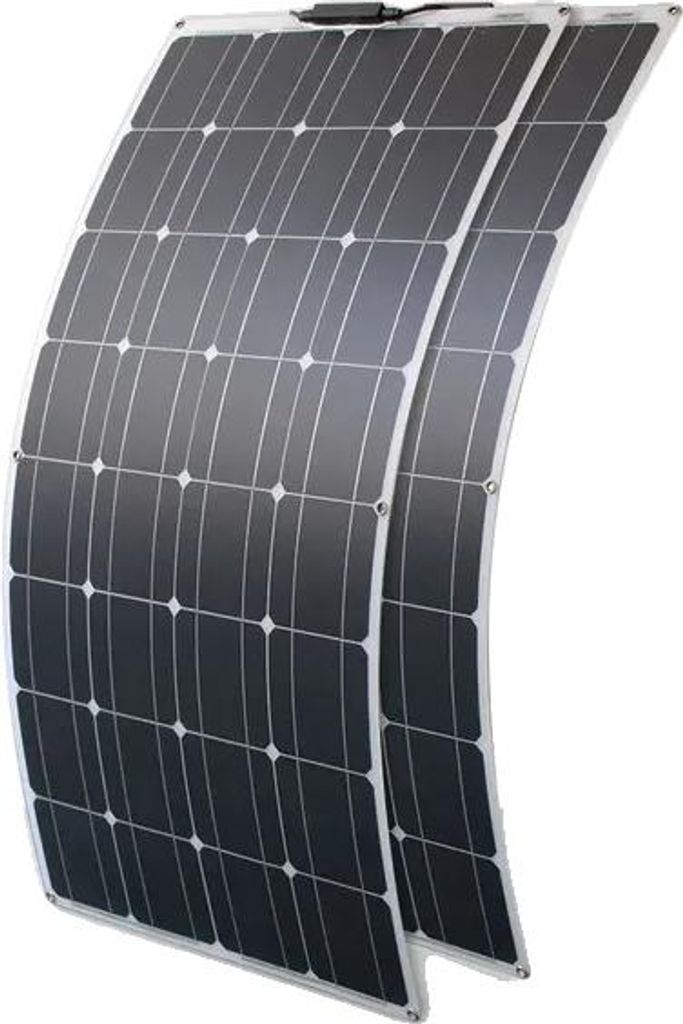 Flexibilní solární modul, 1000W, 12V/24V, 100W 2ks Obrázek produktu 