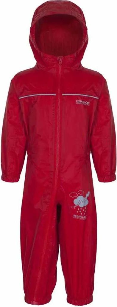 Regatta Puddle Iv Overall Rot 12-18 Months Jungen,Mädchen Rot 12-18 Months