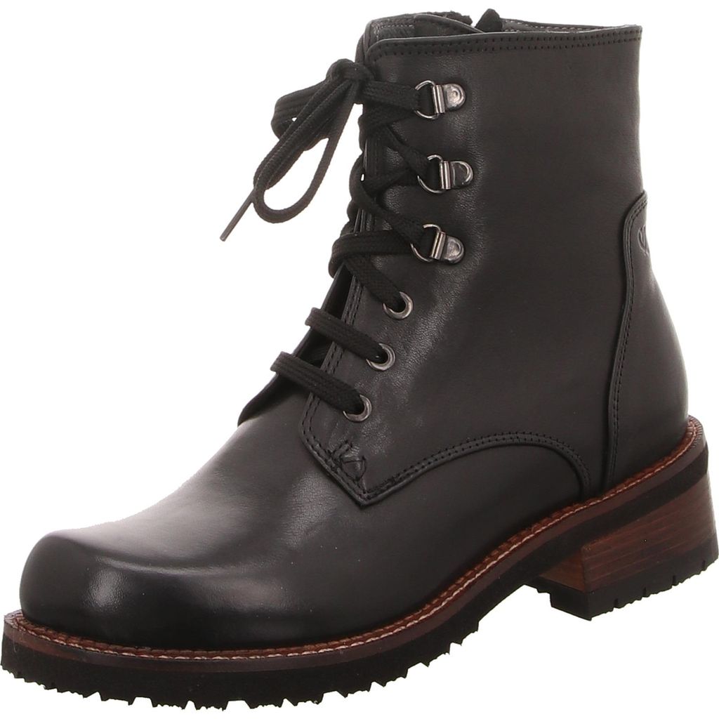 Everybody Schnür-,Zug-u.Schnallenstiefel in schwarz, Gr. 37