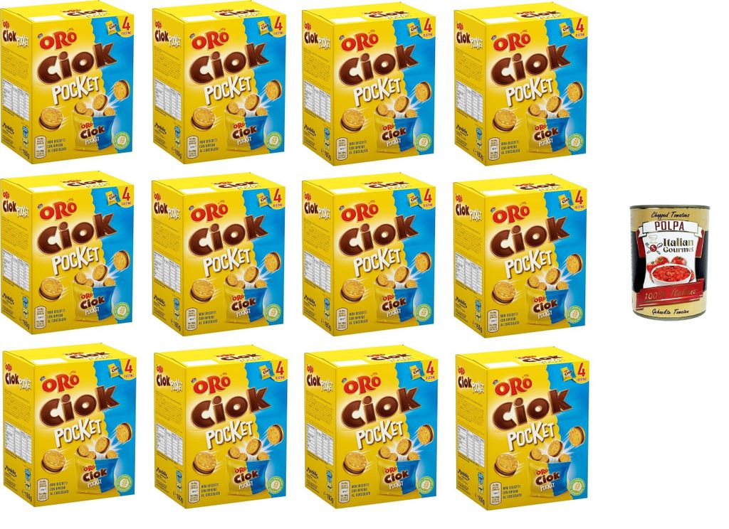 Oro Ciok Pocket, Mini-Kekse gefüllt mit leckerer Produktbild 