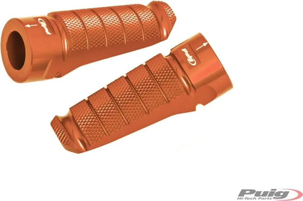 Cale-pieds Sport PUIG 6301T Orange pour Moto Suzuki GSX-R750 750cc