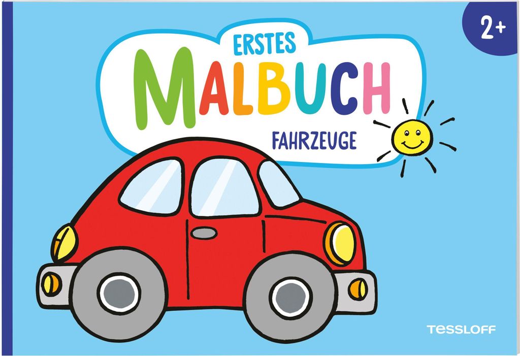 Erstes Malbuch. Fahrzeuge
