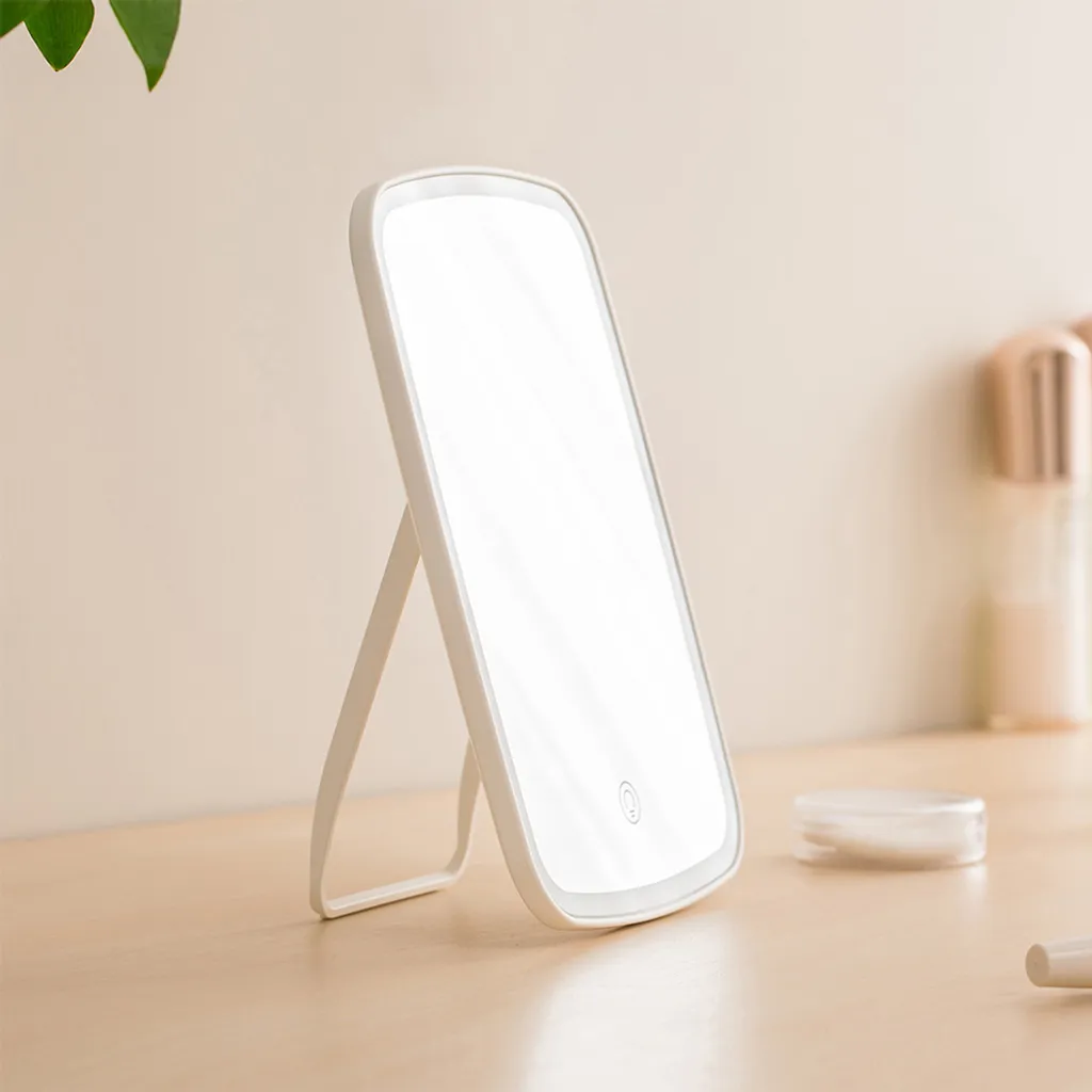 Specchio LED Professionale 1200mAh: Precisione Ottica e Touch - 6