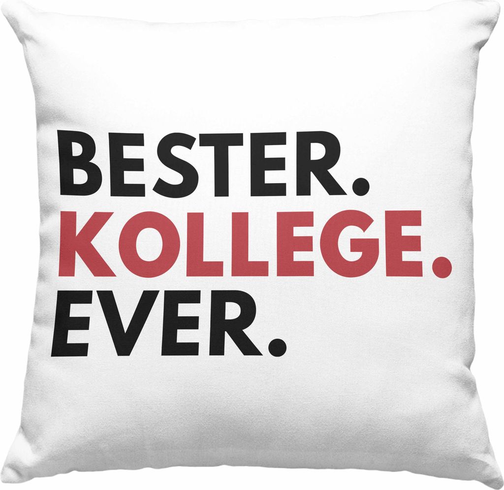 Trendation - Bester Kollege Ever Deko-Kissen mit Füllung Produktbild 