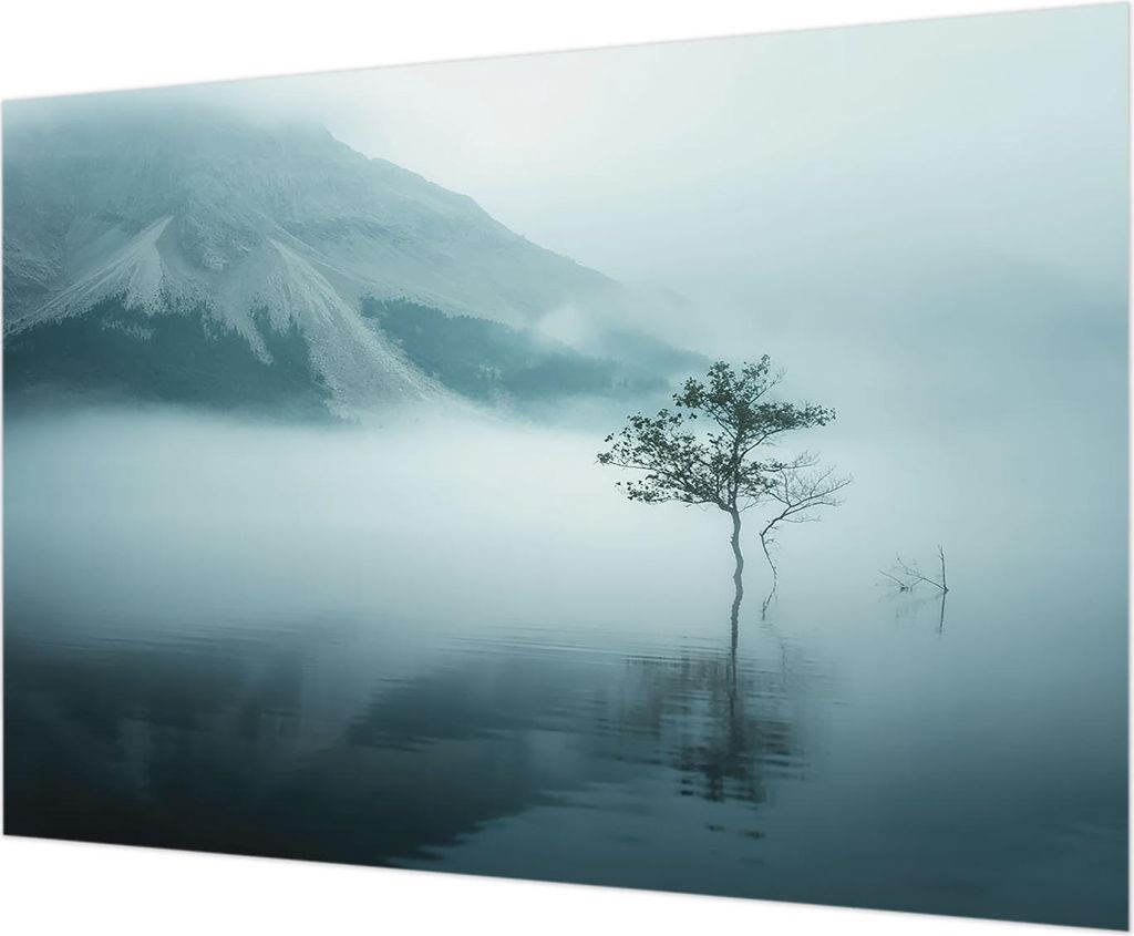 Wandtapete - Dekorative Tapete für Wohnzimmer - Tapetenfolie für Wanddekoration - 312x219 cm - Mystik der Natur