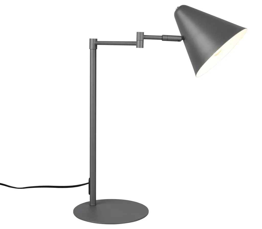 Lampe Cosima 563900142 en métal anthracite Ø15cm design Trio