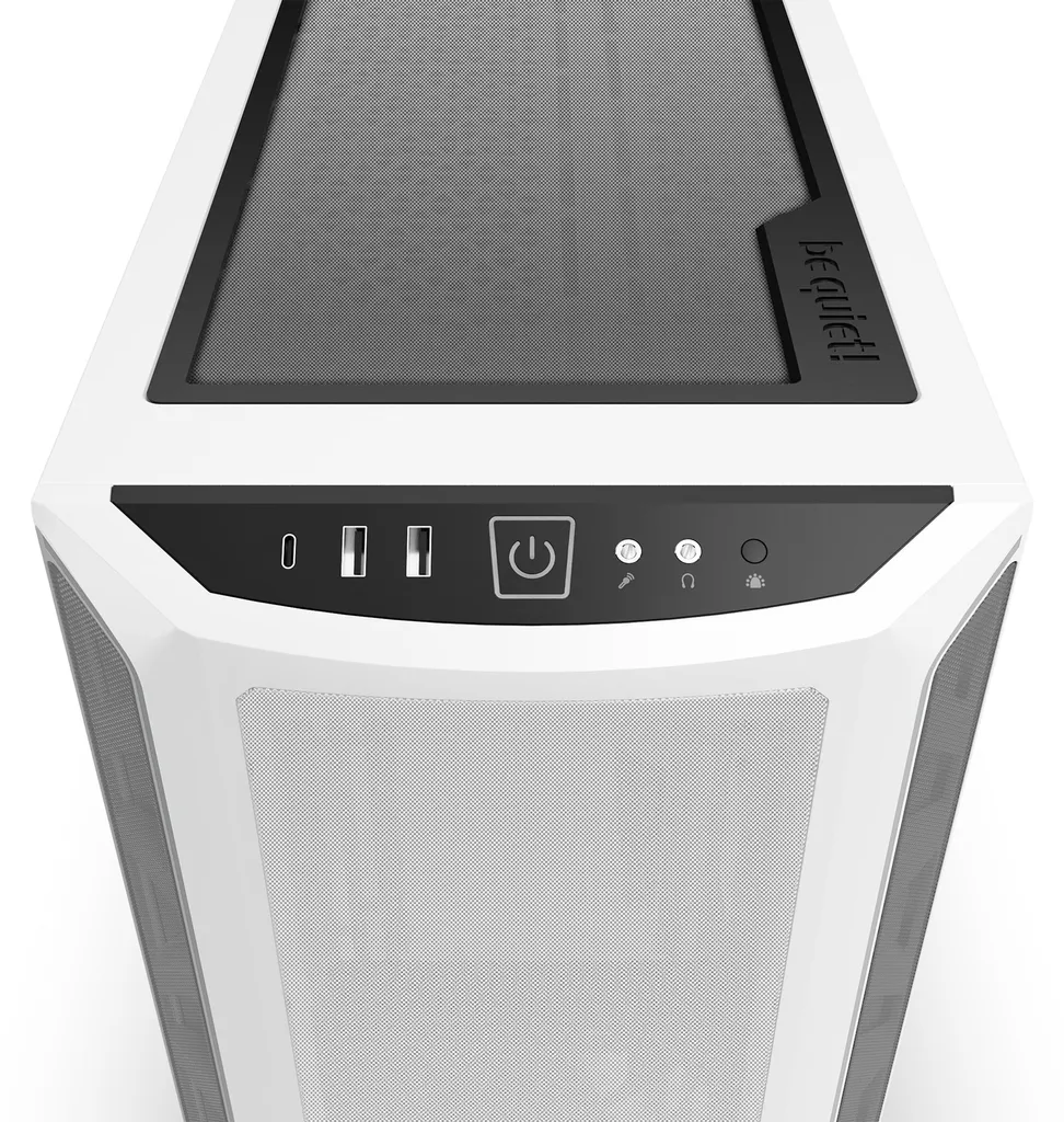 Shadow Base 800 DX White : Boîtier PC avec Airflow Massif et ARGB Blanc - 8